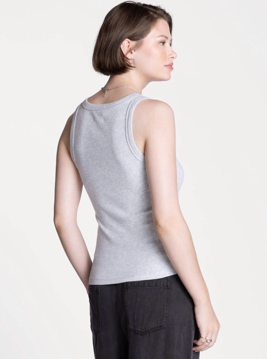 Thread & Supply: Edlin Tank in Heather Grey