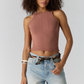Free People: So Soft Seamless Modal Tank in Cedar Wood