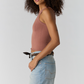 Free People: So Soft Seamless Modal Tank in Cedar Wood