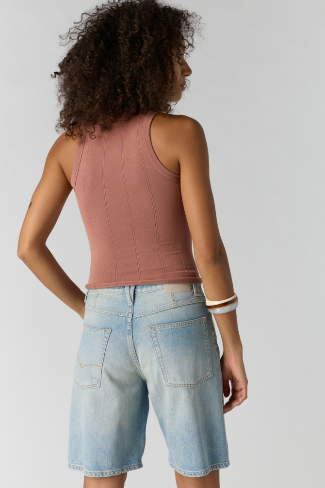 Free People: So Soft Seamless Modal Tank in Cedar Wood