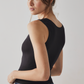 Free People: Clean Lines Muscle Cami in Black