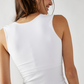 Free People: Clean Lines Muscle Cami in White