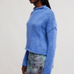 Free People: Opal Sweater in Peri Blue