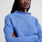 Free People: Opal Sweater in Peri Blue