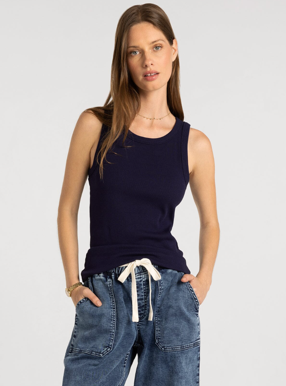 Thread & Supply: Edlin Tank in Evening Blue