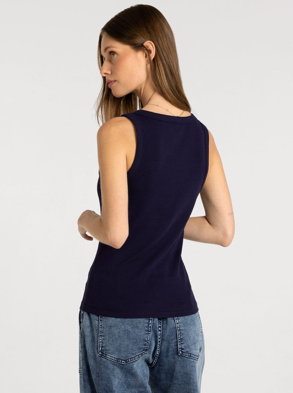 Thread & Supply: Edlin Tank in Evening Blue