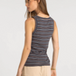 Thread & Supply: Edlin Tank in Navy Multi Stripe