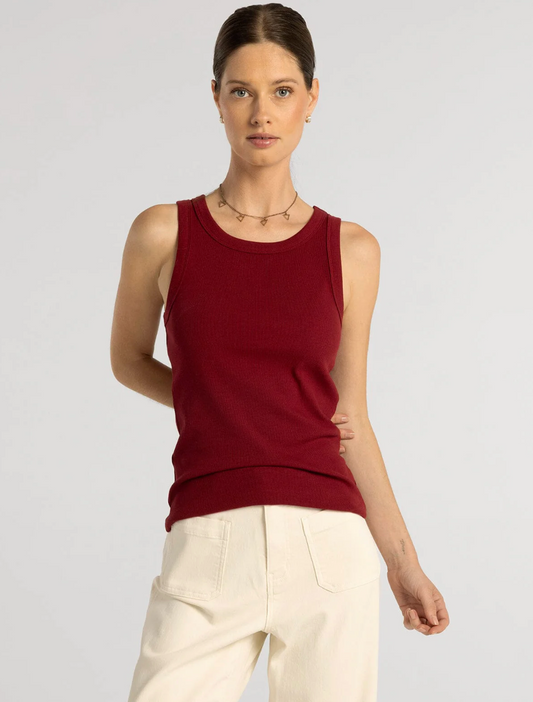 Thread & Supply: Edlin Tank in Biking Red
