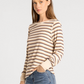 Thread & Supply : Stacey Top in Cream Stripe