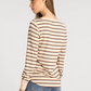 Thread & Supply : Stacey Top in Cream Stripe