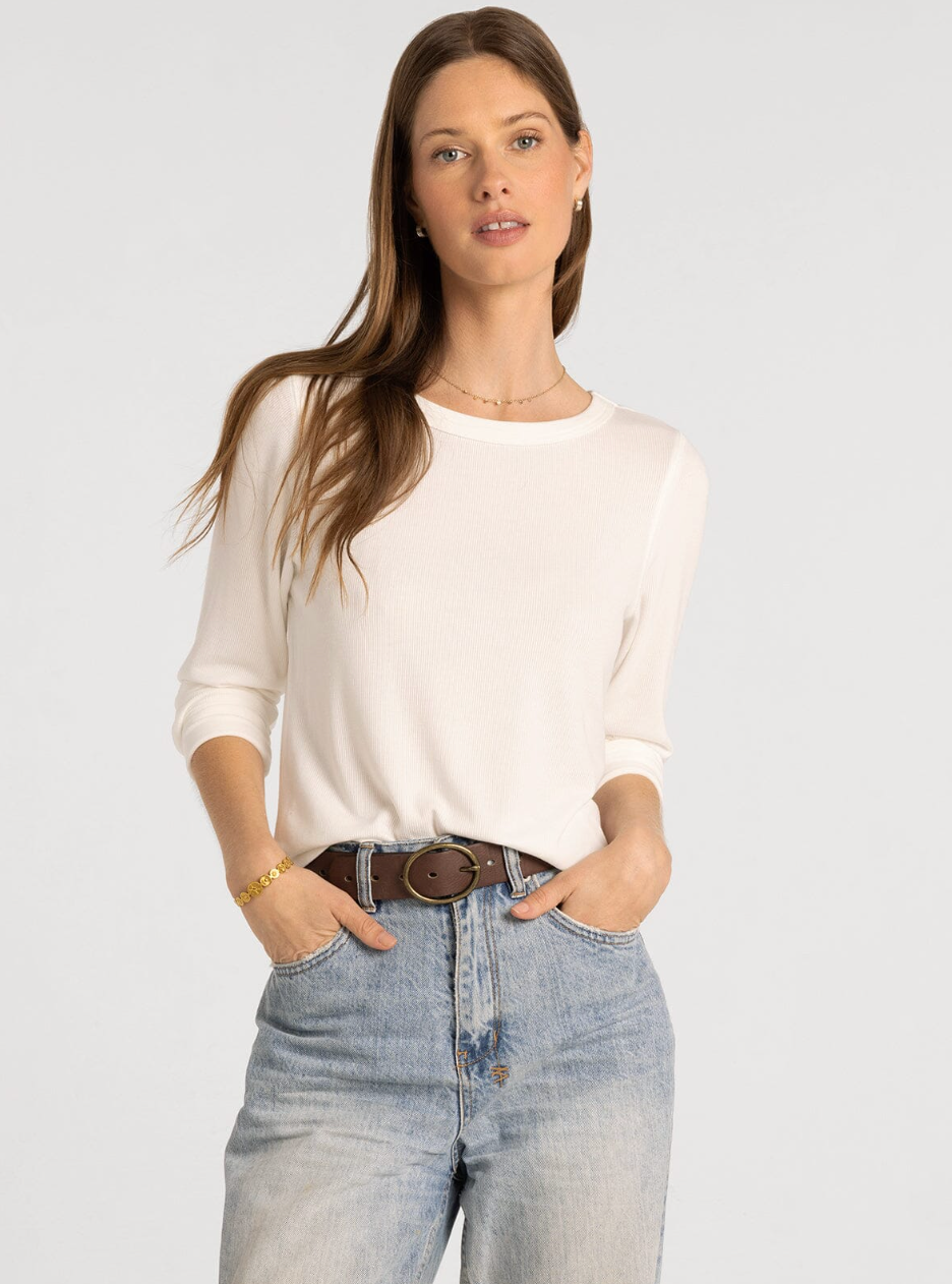 Thread & Supply : Stacey Top in White
