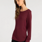 Thread & Supply : Stacey Top in Zinfandel