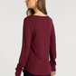Thread & Supply : Stacey Top in Zinfandel