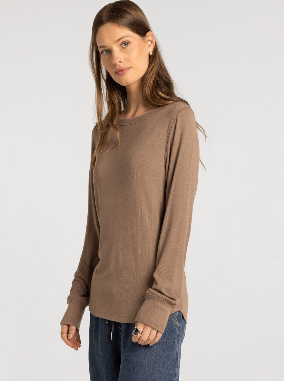 Thread & Supply : Stacey Top in Latte