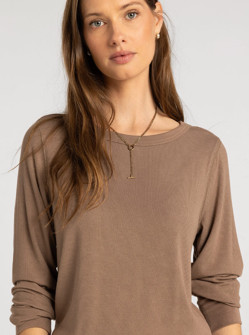 Thread & Supply : Stacey Top in Latte