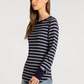 Thread & Supply : Stacey Top in Navy Stripe