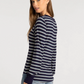 Thread & Supply : Stacey Top in Navy Stripe