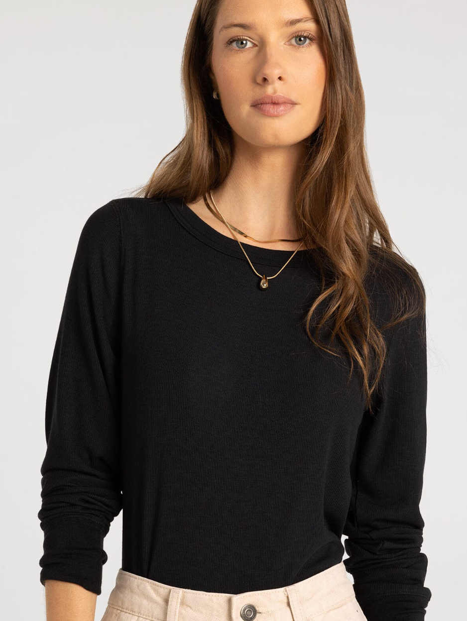 Thread & Supply : Stacey Top in Black