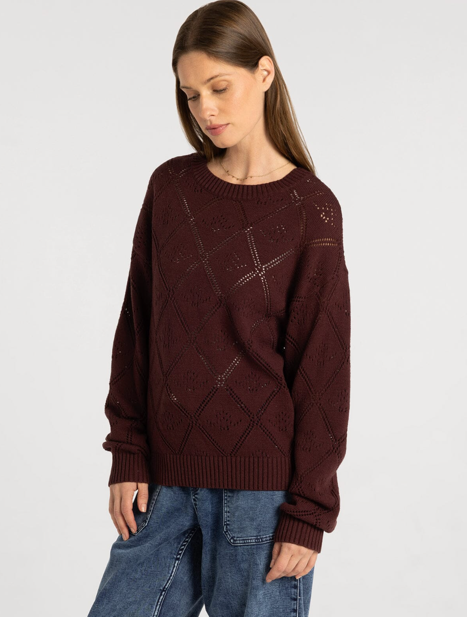 Thread  & Supply: Blythe Sweater in Mahogany
