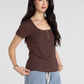 Thread & Supply: Evanore Top in Deep Mahongany