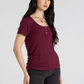 Thread & Supply: Evanore Top in Zinfandel