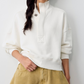 Free People: Timeless Pullover in Clean Ivory
