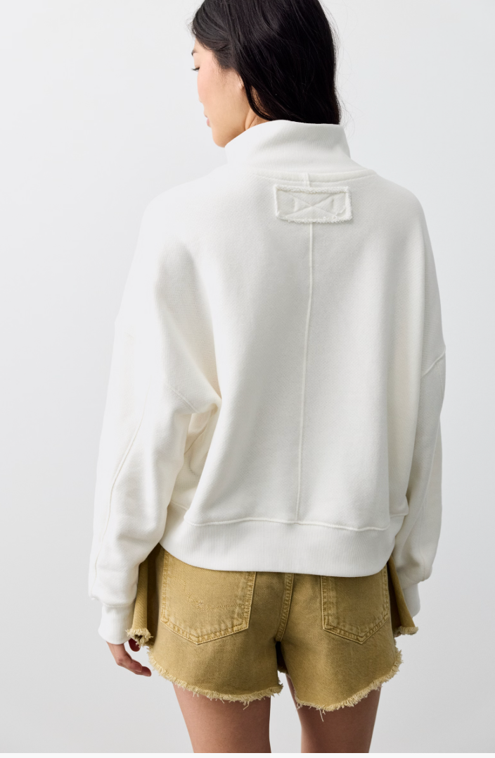 Free People: Timeless Pullover in Clean Ivory