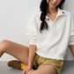 Free People: Timeless Pullover in Clean Ivory