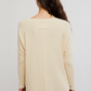 Free People: Latte Blues Thermal in Alabaster Cream