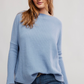 Free People: Latte Blues Thermal in Autumn Sky