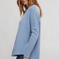 Free People: Latte Blues Thermal in Autumn Sky