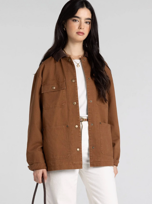 Thread & Supply: Martingale Jacket in Nutmeg