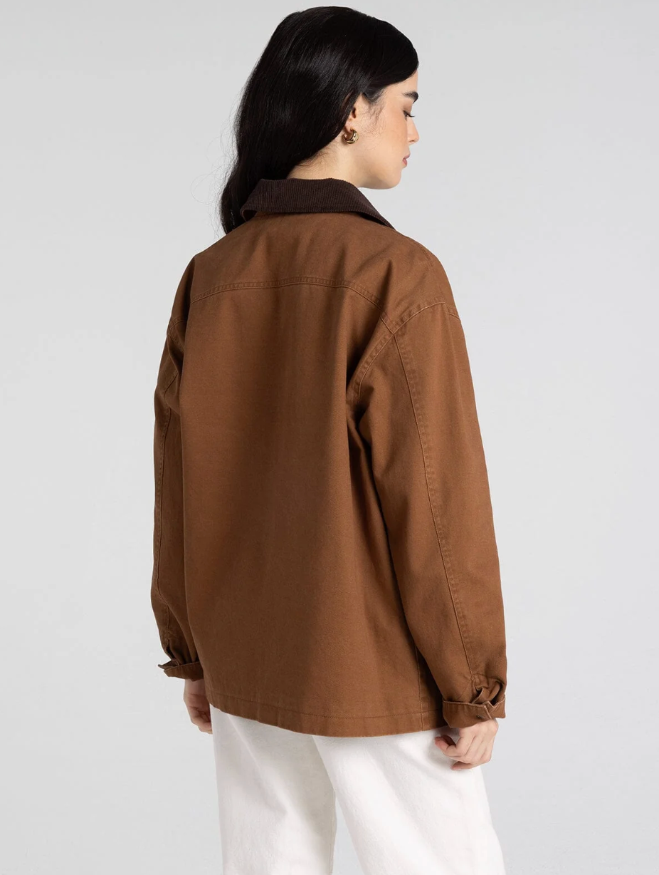 Thread & Supply: Martingale Jacket in Nutmeg