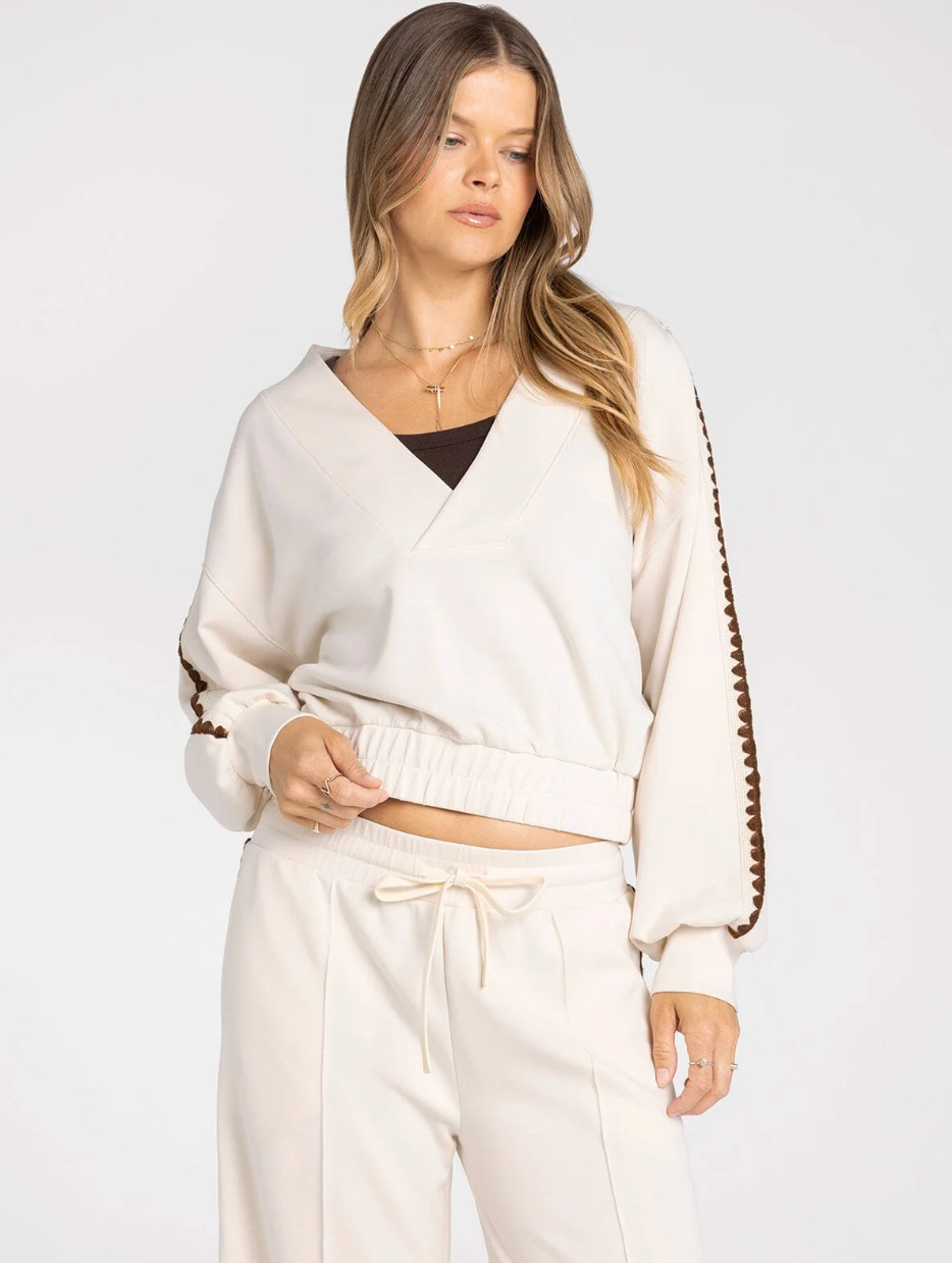 Thread & Supply: Becka Top in Ivory