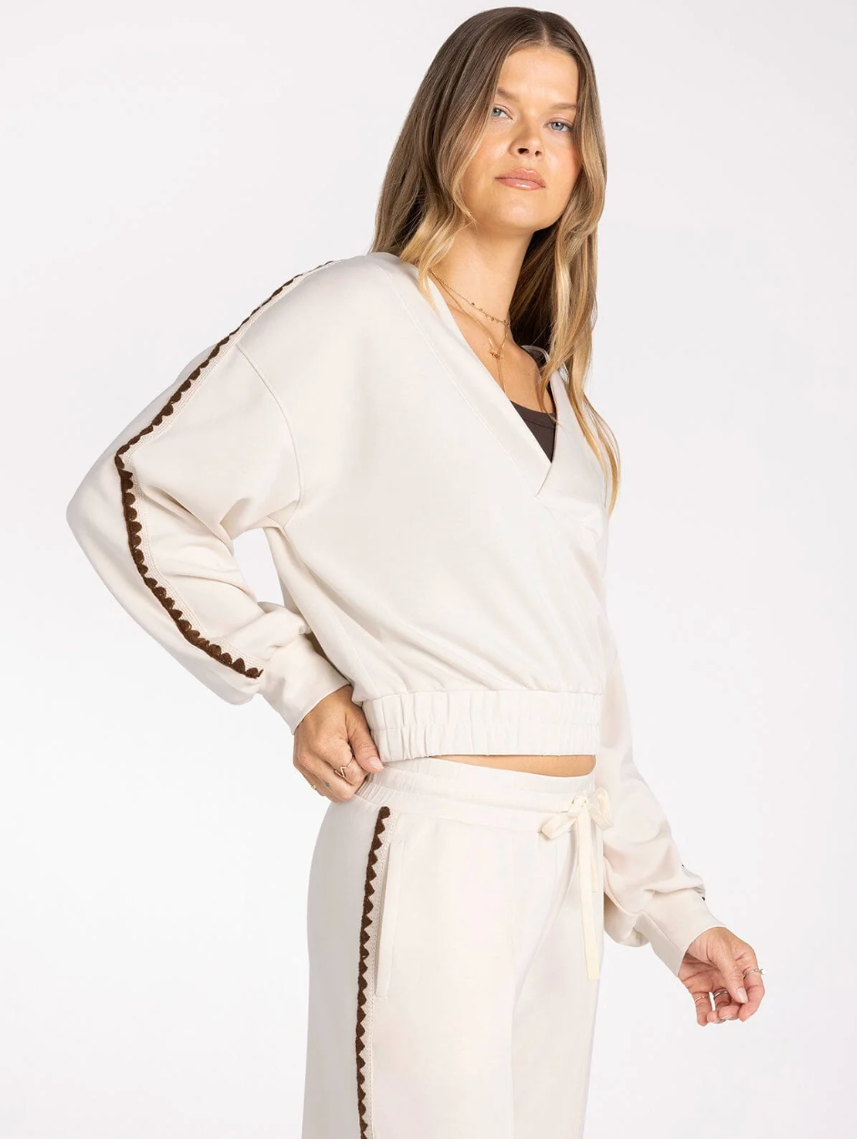Thread & Supply: Becka Top in Ivory