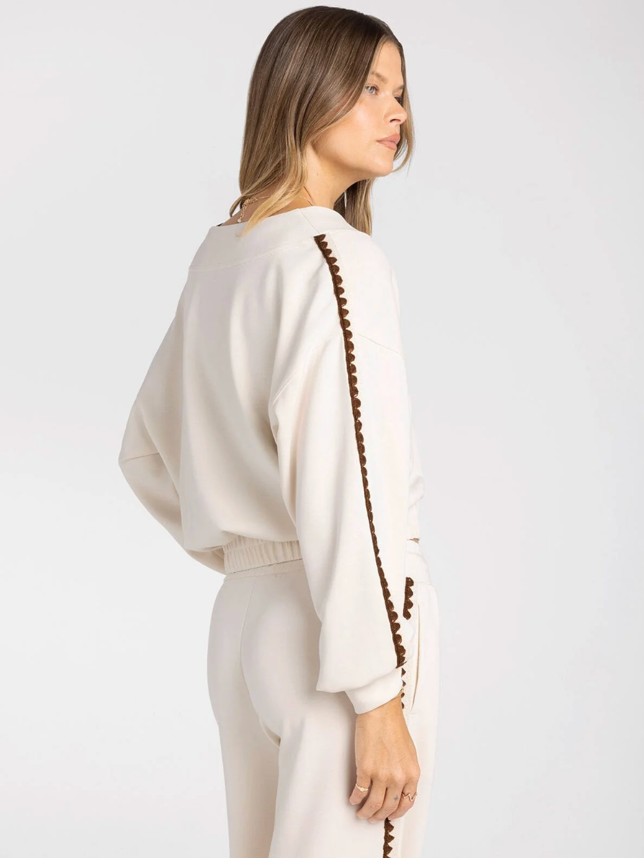 Thread & Supply: Becka Top in Ivory