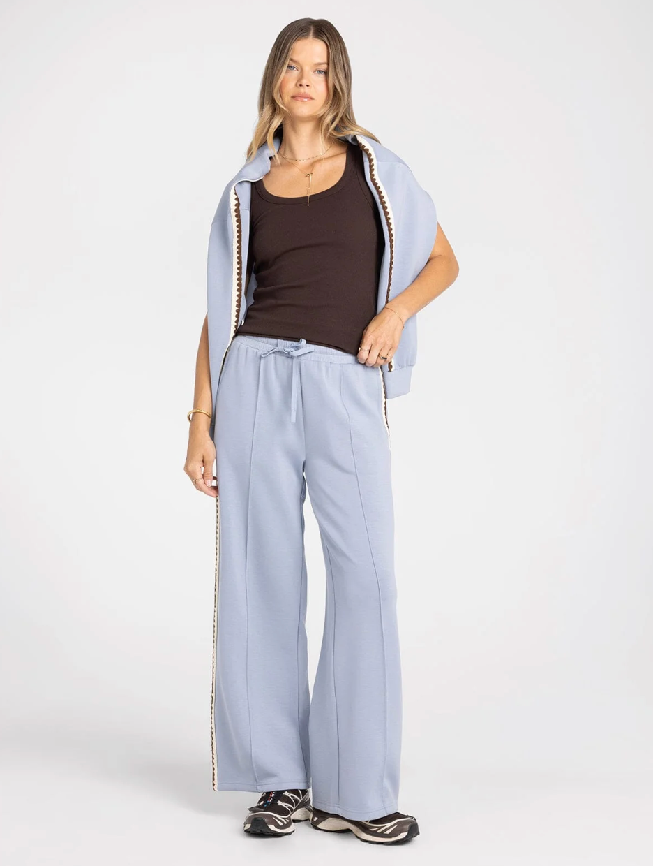 Thread & Supply: Becka Pant in Dusty Blue