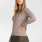 Thread & Supply: Jess Top in Heather Ash Brown
