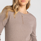 Thread & Supply: Jess Top in Heather Ash Brown