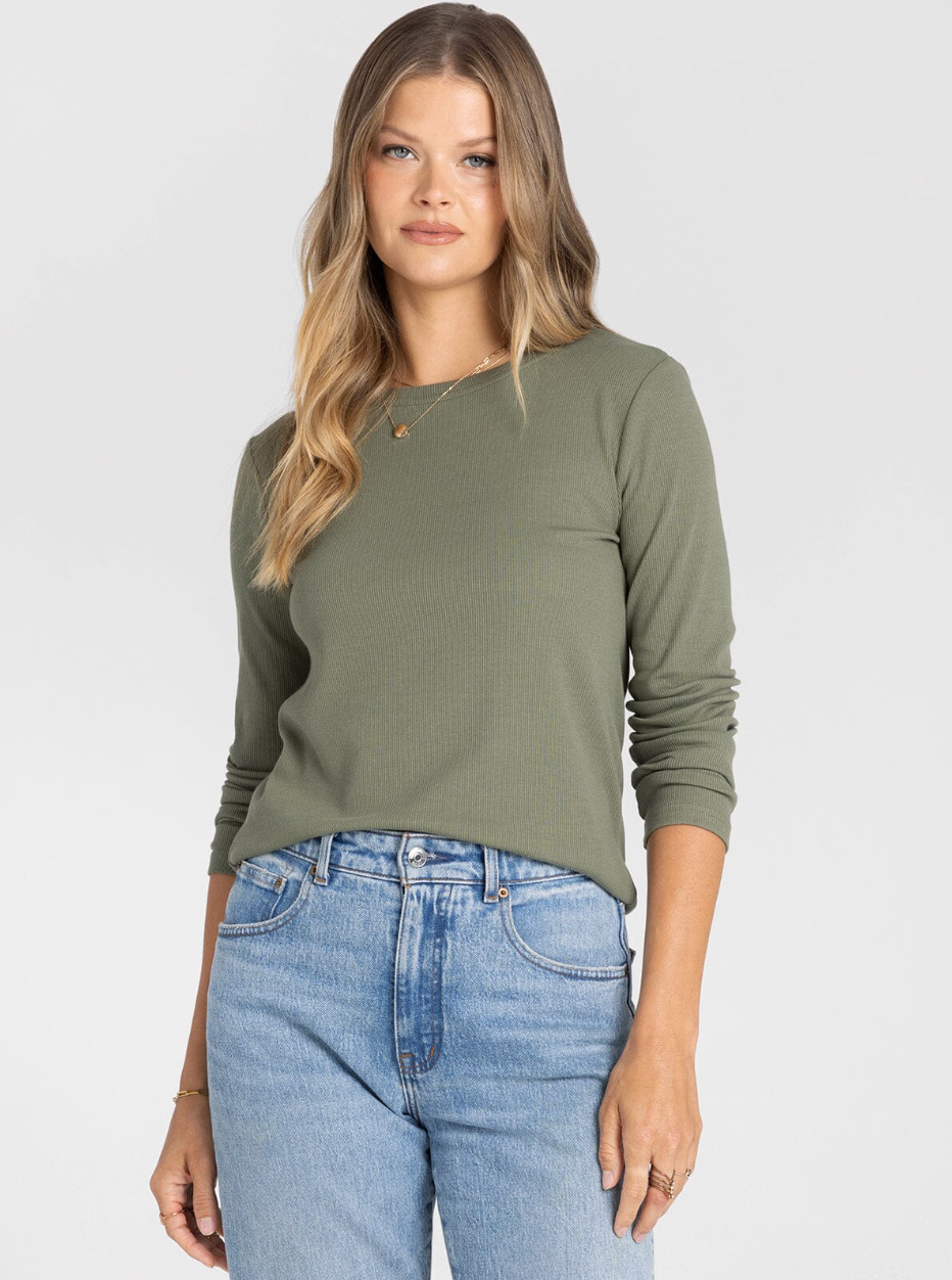 Thread & Supply: Jess Top in Olive