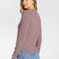 Thread & Supply: Jess Top in Burgundy Stripe