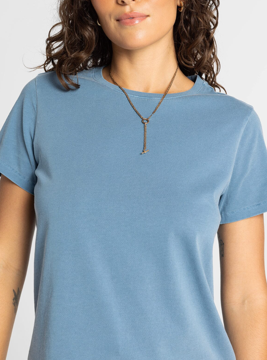 Thread & Supply: Asher Tee in Jean Blue
