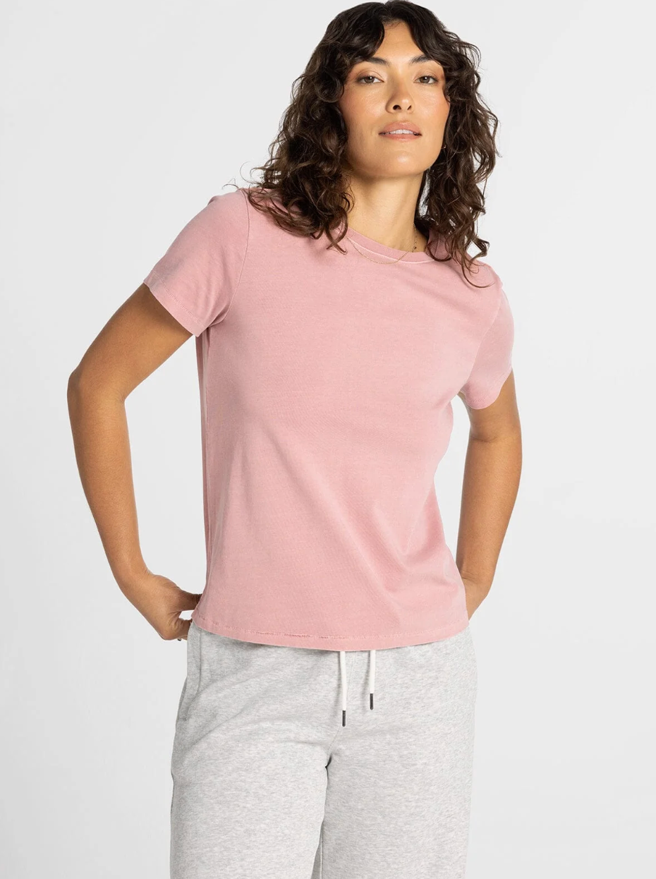 Thread & Supply: Asher Tee in Dusty Pink