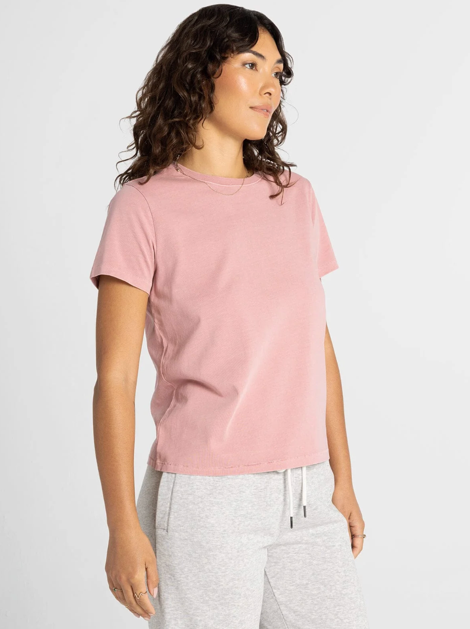 Thread & Supply: Asher Tee in Dusty Pink
