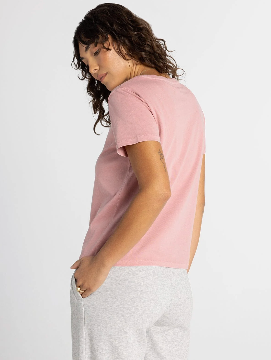 Thread & Supply: Asher Tee in Dusty Pink