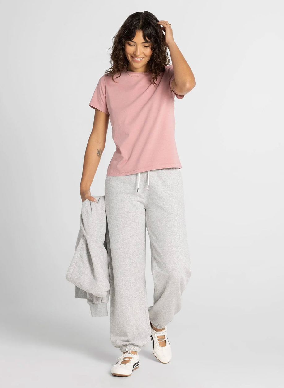 Thread & Supply: Asher Tee in Dusty Pink