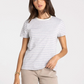 Thread & Supply: Asher Tee in Heather Grey Stripe