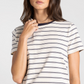 Thread & Supply: Asher Tee in Jean Blue Stripe