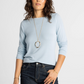 Thread & Supply : Stacey Top in Ash Blue