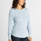 Thread & Supply : Stacey Top in Ash Blue